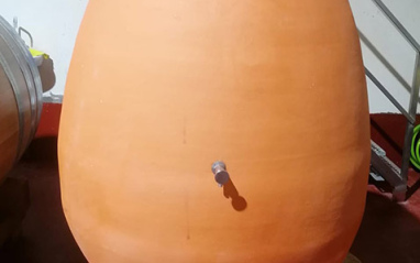 Huevo de hormigón