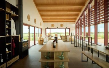 Interior de la bodega Bosque de Matasnos