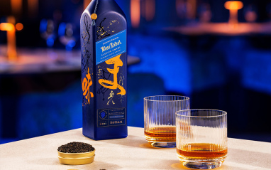 Johnnie Walker Blue Elusive Umami listo para tomar