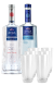 Martin Miller's Gin y Martin Miller's Zero % con Vasos (x6)