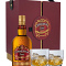 Estuche Chivas Regal Extra 70 cl. + 2 vasos