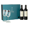 Producto: Viña Pedrosa Reserva 2021 [Wine bottles and glasses]
