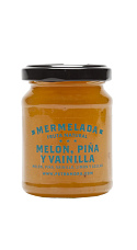 Mermelada de melón, piña y vainilla Petra Mora (170 g)