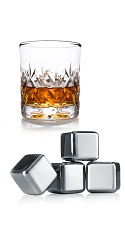Pack 4 Cubitos para Whisky Vacu Vin