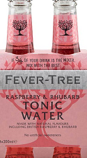 Fever Tree Raspberry & Rhubarb Tonic Water (x4)
