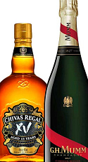 Chivas Regal XV + Mumm Cordon Rouge Brut