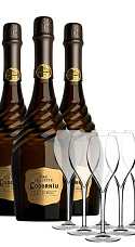 Producto: Pack Ars Collecta Blanc de Blancs 2019 (x3) con Copas (x6)