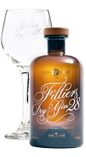 Estuche Filliers Dry Gin 28 Classic (x1) con Copa de Balón (x1)