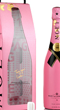 Moët Rosé Impérial Graffiti Love Bag