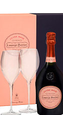 Laurent-Perrier Cuvée Rosé Con Estuche Y 2 Copas