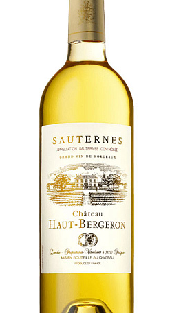 Château Haut-Bergeron Sauternes 1996