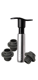 Bomba de vacío negro y metalizada Screwpull