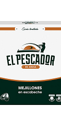 Mejillón Rías Gallegas en escabeche 4/6 piezas El Pescador