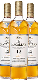 The Macallan Triple Cask Matured 12 Years Old (x3)