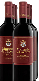 Marqués de Cáceres Crianza 2016 (x6)