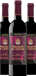 Marqués de Cáceres Reserva 2015 (x3)