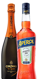 Pack Aperol (x1) con Cinzano To-Spritz (x1)
