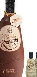 Crema de Chocolate Ruavieja con 2 botellas de Crema Ruavieja Mini de regalo