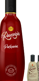 Pacharán Ruavieja con 2 botellas de Crema Ruavieja Mini de regalo